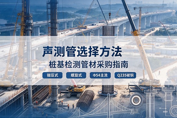 梧州声测管选型标准