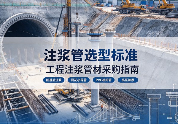 梧州注浆管选型标准